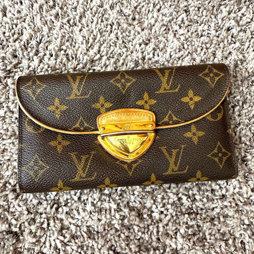 Louis Vuitton LV Long Wallet  Brown Monogram